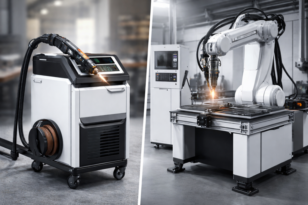 Diferencias entre Soldadora Láser Manual VS Soldadora Láser Automática